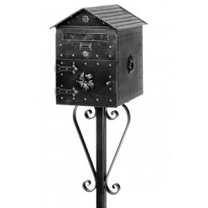 1084 Caja para cartas con pan de contenedores y el pedestal para incrustar Galbraith