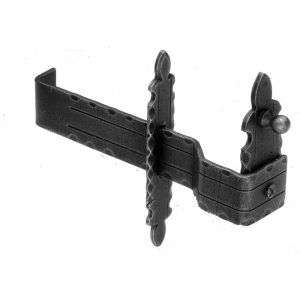 1101 sostenedor del obturador 170x30x3mm Galbusera Hierro forjado