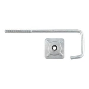 Gancho Para SujecióN Cubiertas MetáLica 170X44mm 20Uds