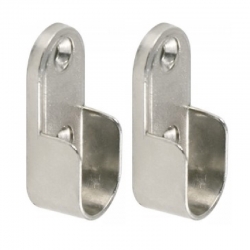 Soporte barra lateral colodro 2 unidades niquel | Mínimo 15 unidades