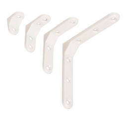 Soporte escuadra alberich estampado super blanco 5x5cm | Mínimo 15 unidades