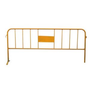 Valla MóVil Peatonal En Acero Pintado 2,5X1M